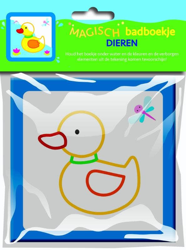 Duimelotjes bad- en linnenboekjes - Magisch badboekje - woordjes