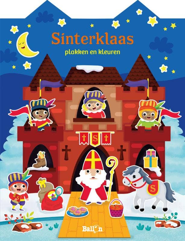Sinterklaas - Sinterklaas - Stickerboek huisjesreeks