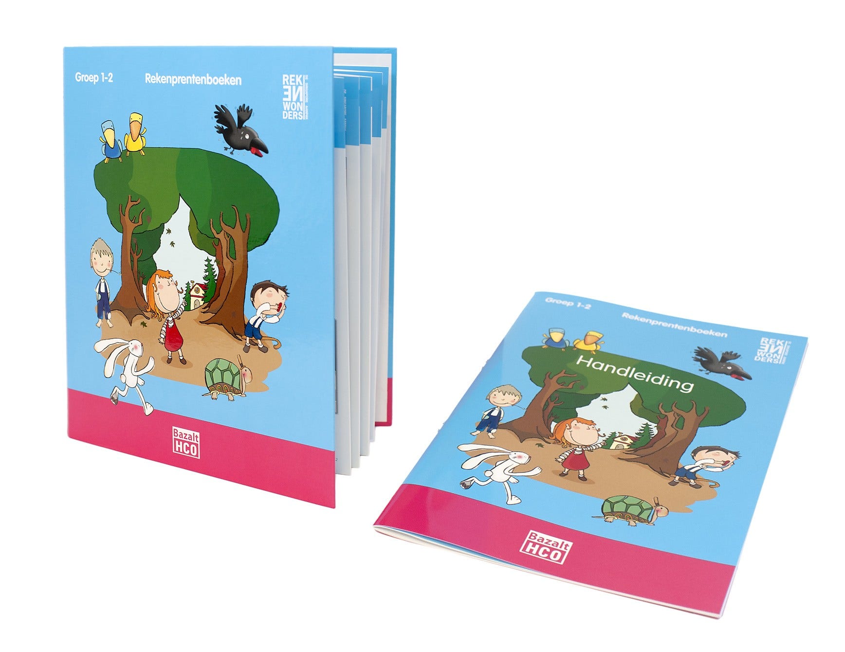 Rekenprentenboeken - Pakket 2 - Ringband + 6 activiteitenkaarten + handleiding