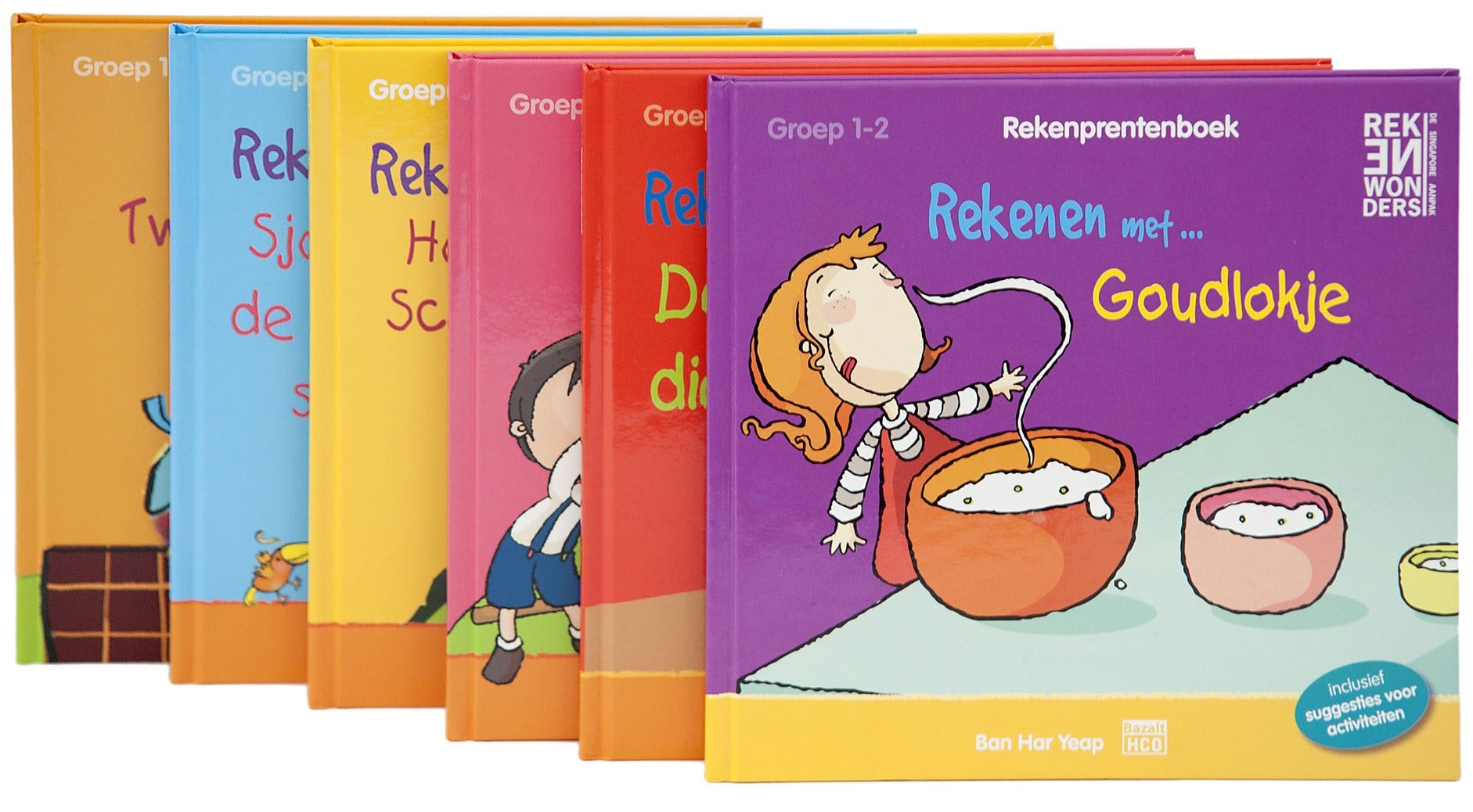 Rekenprentenboeken - Pakket 1 - 6 verschillende prentenboeken