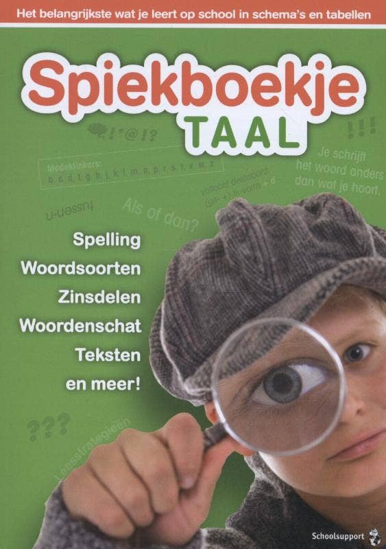 Spiekboekje taal, 1 ex.