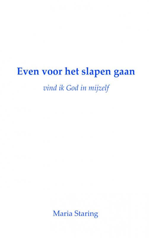 Even voor het slapen gaan