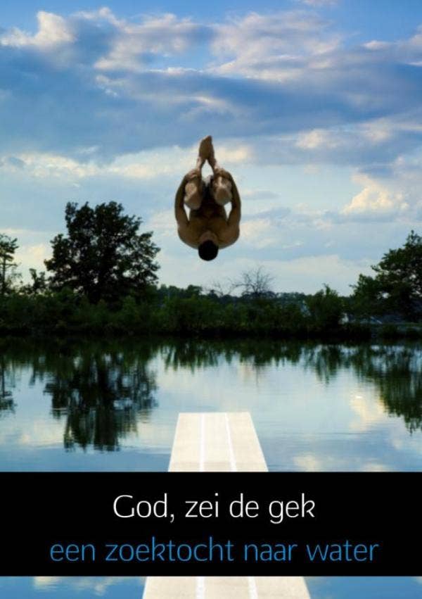 God; zei de gek