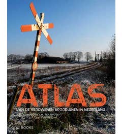 Atlas van de verdwenen spoorlijnen in Nederland