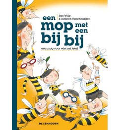 een mop met een bij bij