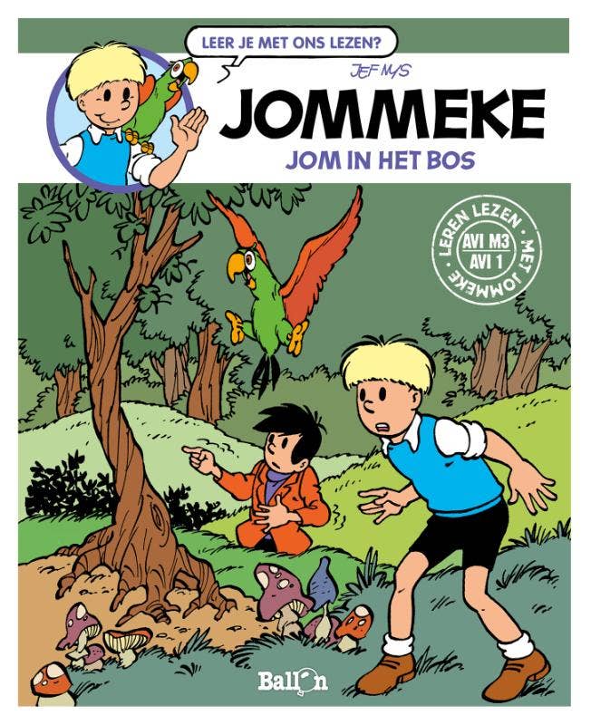 Jommeke AVI - Jom in het bos