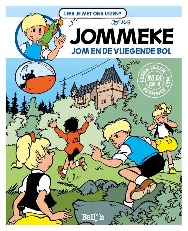 Jommeke AVI - Jom en de vliegende bol