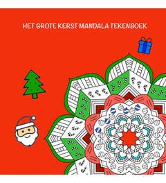 Het grote Kerst Mandala tekenboek
