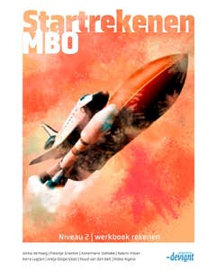 Studiereader Startrekenen MBO + werkboek niv. 2 (nieuwe rekeneisen Startpakket licentie voor 12 maanden