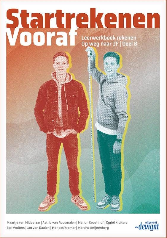 Startrekenen Vooraf - Op weg naar 1F - Leerwerkboek - Deel B (nieuwe druk)