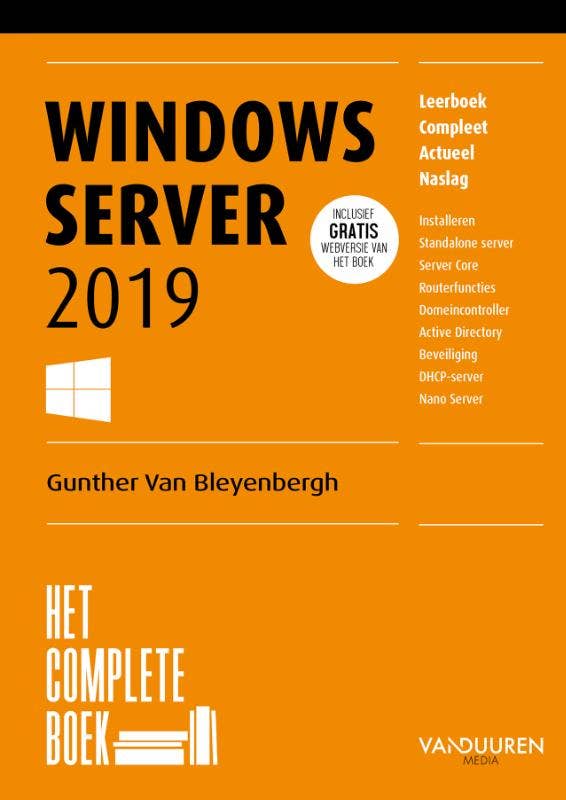 Het complete boek - Het complete boek Windows Server 2019