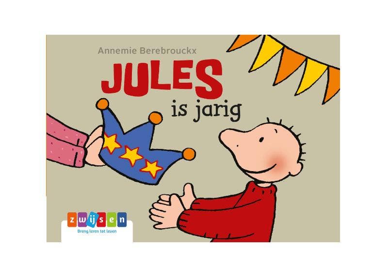 Jules kartonboekje - Jules is jarig