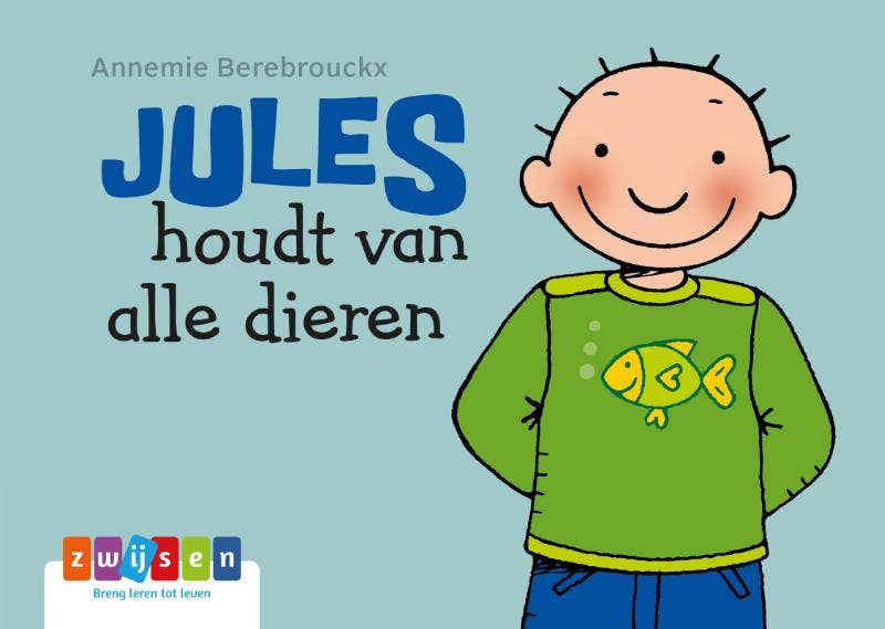 Jules kartonboekje - Jules houdt van alle dieren