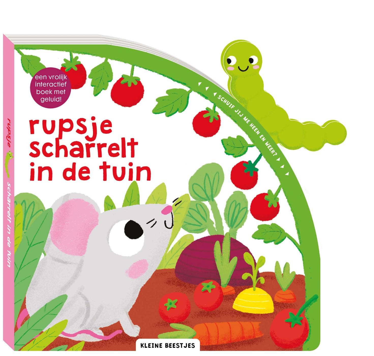 Kleine Beestjes - Rupsje scharrelt in de tuin