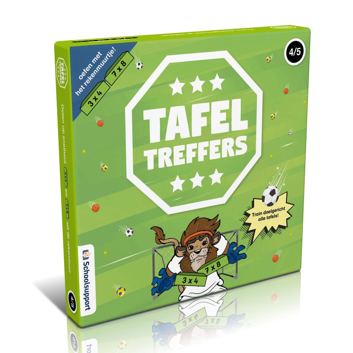 Tafeltreffers keersommen (tafelspel 3x4/7x8; incl. handleiding)