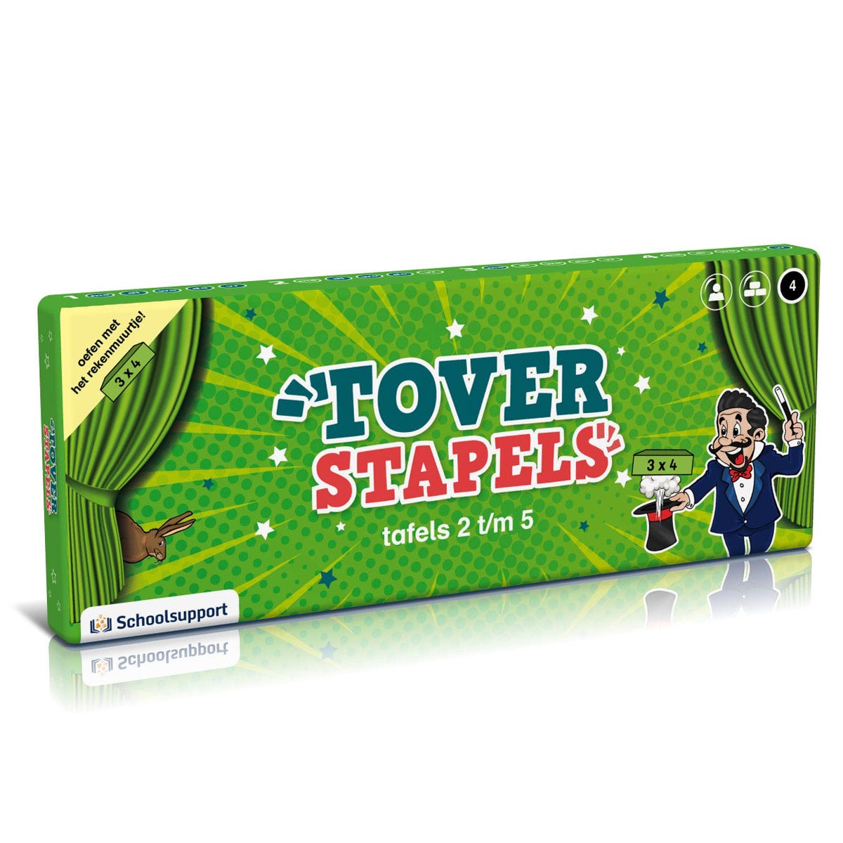 Toverstapels 3.0 steen 3x4