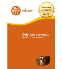 Aandacht voor Rekenen - Oefenboek Rekenen Groep 3 - 2e helft schooljaar