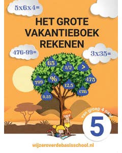 wijzeroverdebasisschool.nl - Het grote vakantieboek rekenen