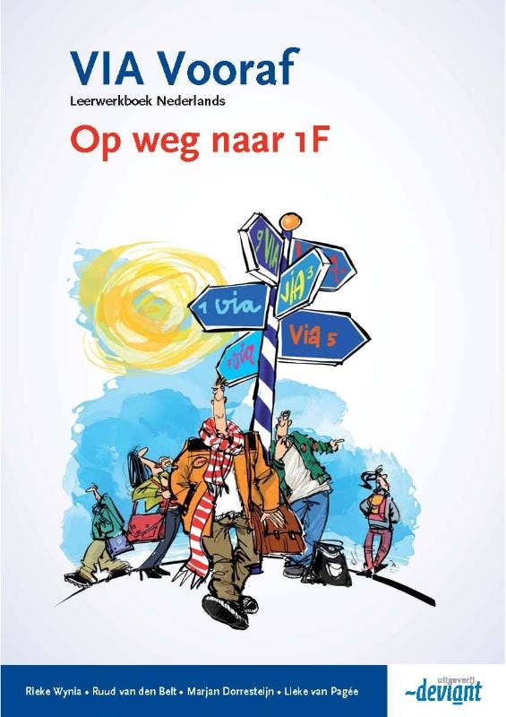 VIA Vooraf - Op weg naar 1F