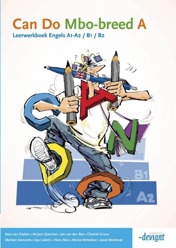Can Do mbo-breed A Engels A2-A2/B1/B2 Leerwerkboek