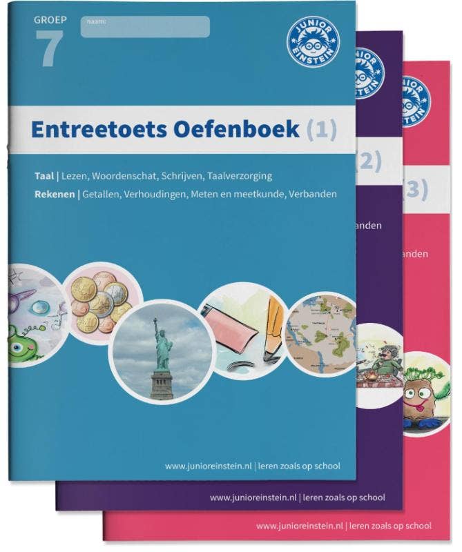 Entreetoets oefenboek compleet 1; 2 en 3