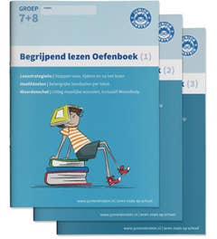 Begrijpend lezen Oefenboeken - Deel 1; 2 en 3 - Groep 7 en 8
