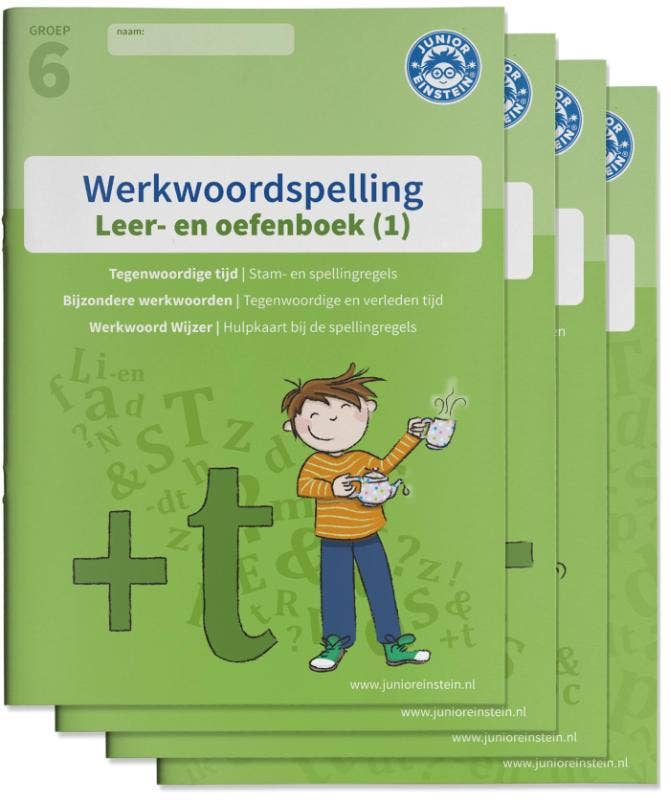 Werkwoordspelling Leer- en Oefenboek groep 6 Compleet Groep 6 1; 2 en 3 Leer- en oefenboek; Antwoordenboek
