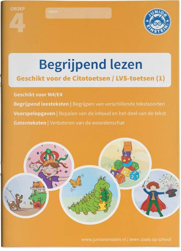 Begrijpend lezen Oefenboek deel 1 voor groep 4 ; begrijpend leesteksten