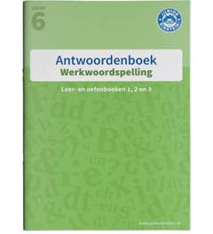 Junior Einstein - Werkwoordspelling Antwoordenboek - Groep 6