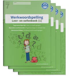 Werkwoordspelling Leer- en oefenboek - Deel 1; 2 en 3 - Groep 7
