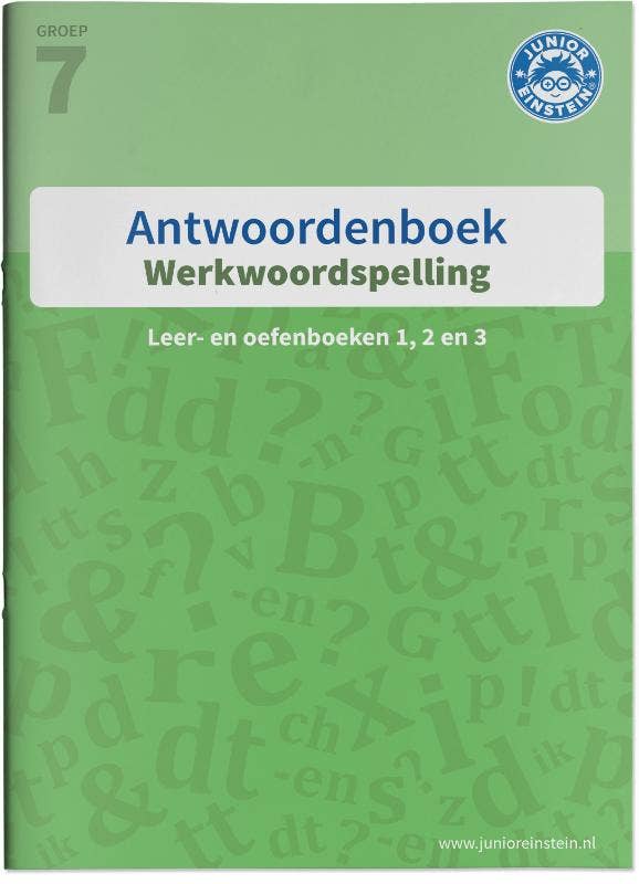 Werkwoordspelling Antwoorden Leer- en oefenboeken 1; 2 en 3 groep 7