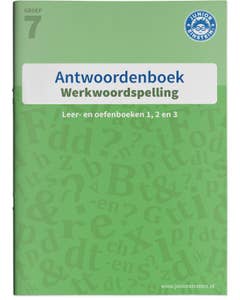Werkwoordspelling Antwoorden Leer- en oefenboeken 1; 2 en 3 groep 7