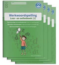 Werkwoordspelling Leer- en oefenboek - Deel 1; 2 en 3 - Groep 8