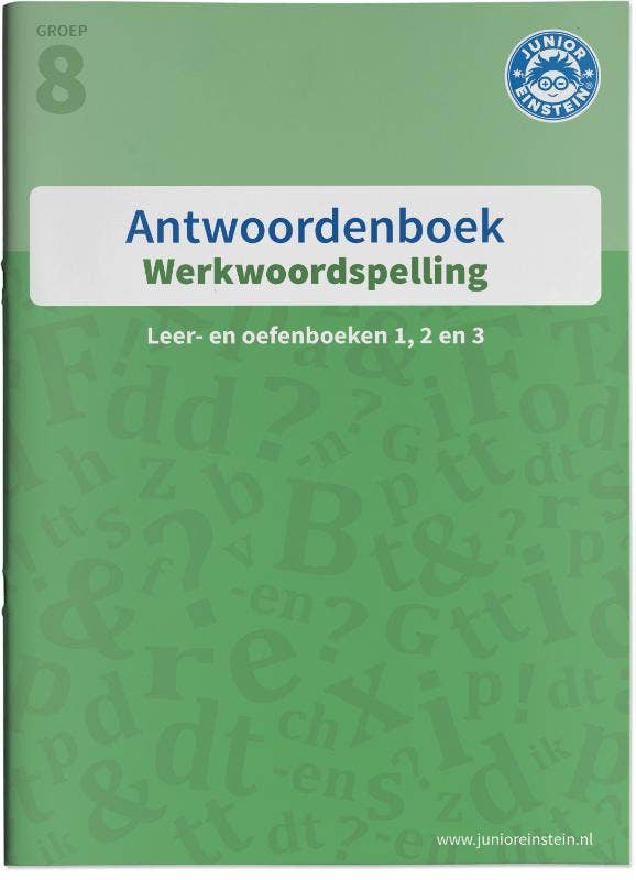 Werkwoordspelling leer- en oefenboek Spellingsoefeningen tegenwoordige tijd groep 8