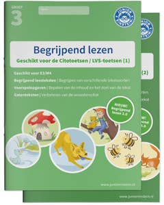 Begrijpend lezen oefenboeken compleet - Groep 3 - E3/M4 - Cito 3.0