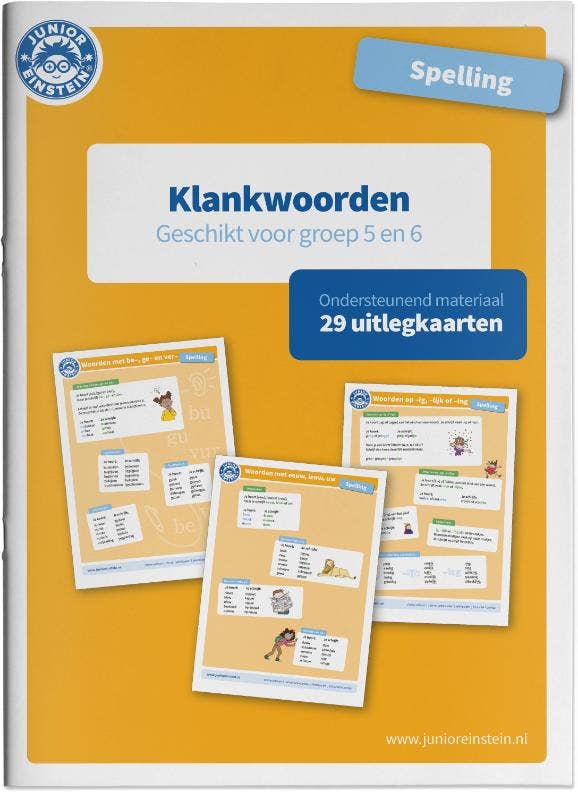 Klankwoorden geschikt voor groep 5 en 6