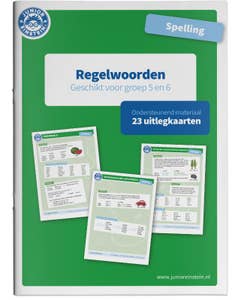 Spelling Ondersteunend Materiaal Regelwoorden groep 5 en 6