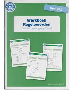 Werkboek Spelling Regelwoorden groep 7 en 8
