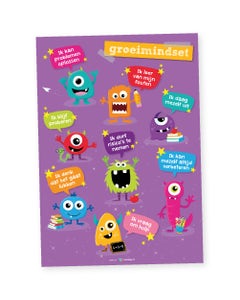 Poster groeimindset - Lesmaatje