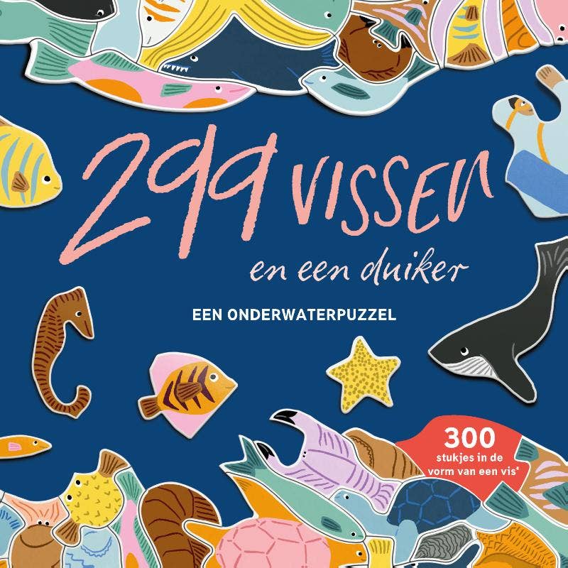 299 vissen en één duiker