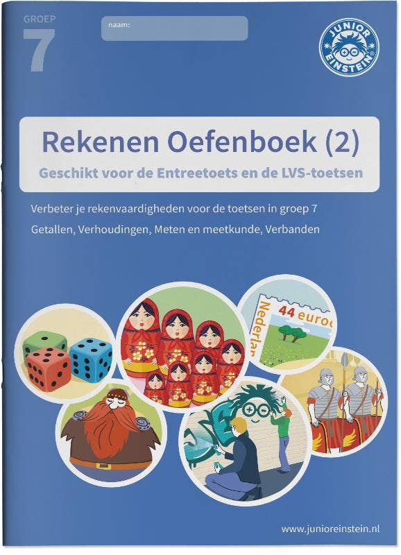 Rekenen Oefenboek deel 2 geschikt voor de Citotoets