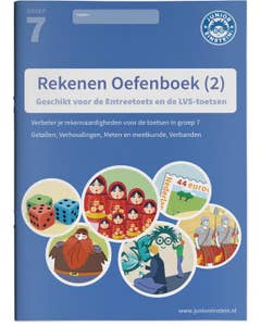 Rekenen Oefenboek deel 2 geschikt voor de Citotoets