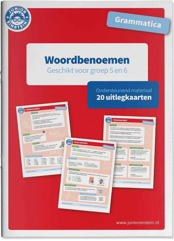 Deel 1 - Grammatica Ondersteunend materiaal Woordbenoemen groep 5 en 6