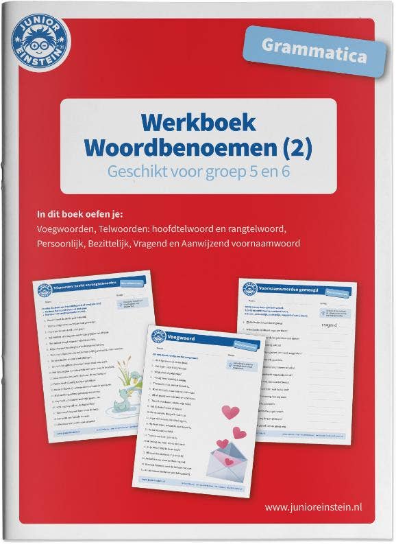 Deel 2 - Werkboek Woordbenoemen Grammatica deel 2 Groep 5 en 6