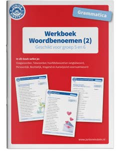 Deel 2 - Werkboek Woordbenoemen Grammatica deel 2 Groep 5 en 6
