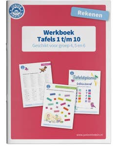 Rekenen Tafels 1 tot en met 10