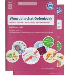 Woordenschat Oefenboeken - Deel 1 en 2 - Groep 8