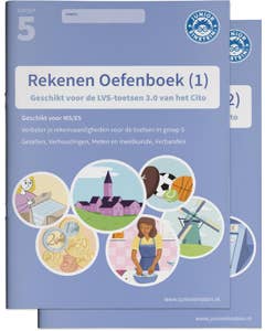 Delen 1 en 2 - Rekenen Oefenboek Set deel 1 en 2 groep 5