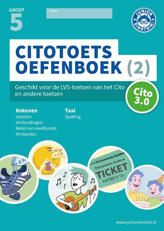 Deel 2 - Citotoets Oefenboek deel 2 groep 5