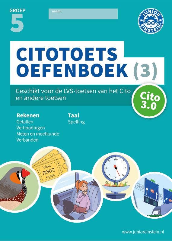 Deel 3 - Citotoets Oefenboek deel 3 groep 5